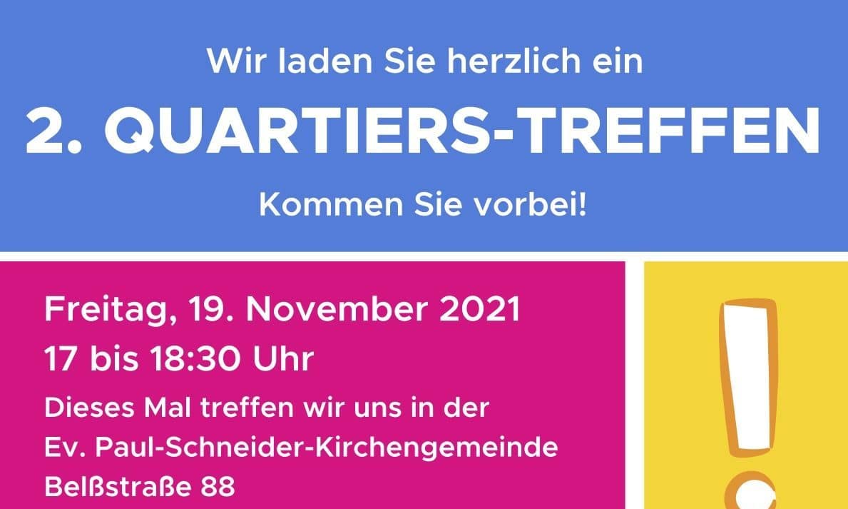 2. Quartierstreffen