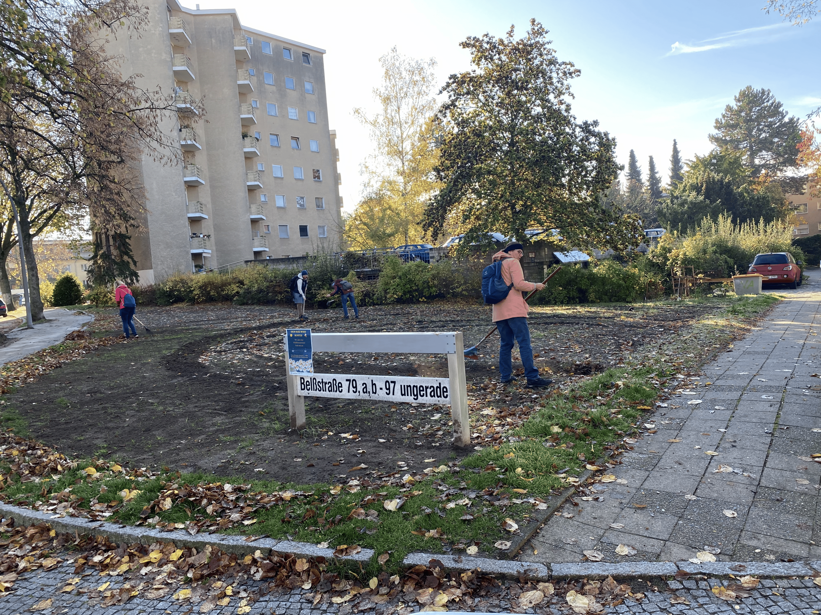 Erweiterung des Nachbarschaftsgarten
